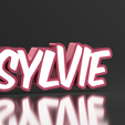 SYLVIE.png Luminous First Name SYLVIE