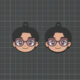 Kpop-Jinu-Saja-1.png Jinu Saja Kpop Demon Hunter Keychain x 2 (One and Mirror Sided versions) Kpop Demon Hunters Keychains Collection - 4 Color 3MF for AMS Printers
