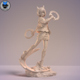 Mio_Grey_1.png Mio -Xenoblade 3 Game Figurine for 3D Printing