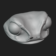 6.png FROG MASK STL FILE | FROG MASK DIGITAL FILE