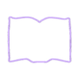 basic+book+frame.stl cookie cutters basic shapes