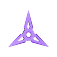 Tri-Star.stl Ninja Star 3 Blade