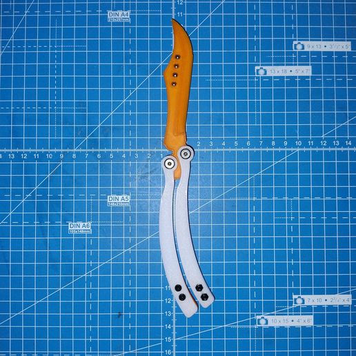 Trashysong - [Balisong / butterfly knife / butterfly trainer] / CS:GO balisong / CSGO balisong / CS2 balisong / CS butterfly knife