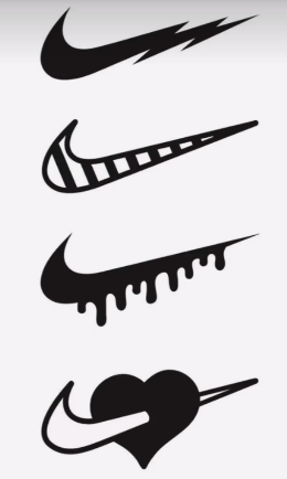 Brand Nike Logo Creation Brand Architecture Nike Exhibition Poster