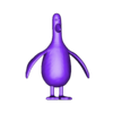 model.OBJ toon Penguin -toy for kids - funny Penguin