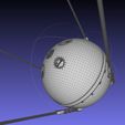 fsdfdssdsfdsdf.jpg Sputnik Satellite 3D-Printable Detailed Scale Model