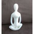 DSC_2257.JPG Zen Yoga Statuette