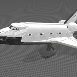 Immagine-2023-05-26-205339.png STL file NASA Space Shuttle Discovery 10283 (2021)・Model to download and 3D print