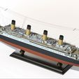 DM004.jpg HMHS BRITANNIC SCALE MODEL PEDESTAL 1:400