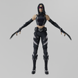 X-230001.png X-23 X-men Lowpoly Rigged