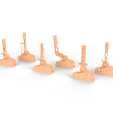 Sequential-shifter-Overview.png 1/24th scale Sequential Stick Shifters, 6 different designs