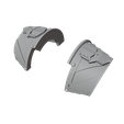 Iron-Warriors-0002.png Cataphractii Terminator Shoulder Pads - Iron Warriors (Chevrons & Symbol)