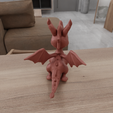 HighQuality2.png 3D Cute Dragon Figure Gift for Kids with 3D Print Stl Files & 3D Printed Dragon, 3D Printing, Dragon Decor, 3D Figure Print, Dragon Statue