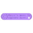 OuterWilds_Explore_Keychain_Back.stl Outer Wilds "There's more to explore here." Keychain