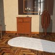 vintage_interior_render2.jpg 3D file Vintage Interior 3D Scene・3D printer model to download