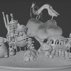 1.png Fichier STL La folie Ghibli・Design pour impression 3D à télécharger