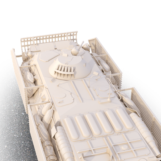 🪖 BTR-80 with bars・ STL File for 3D printing・Cults