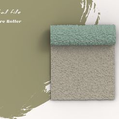 sandpaper-1.jpg Fichier STL Papier de verre | Rouleau de texture sans couture pour l'argile polymère | Fichier STL numérique | Motif doux et rugueux・Objet pour imprimante 3D à télécharger