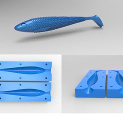 Başlıksız-1.png STL file Fishing Lure and Mold 2 3D model・3D printing model to download