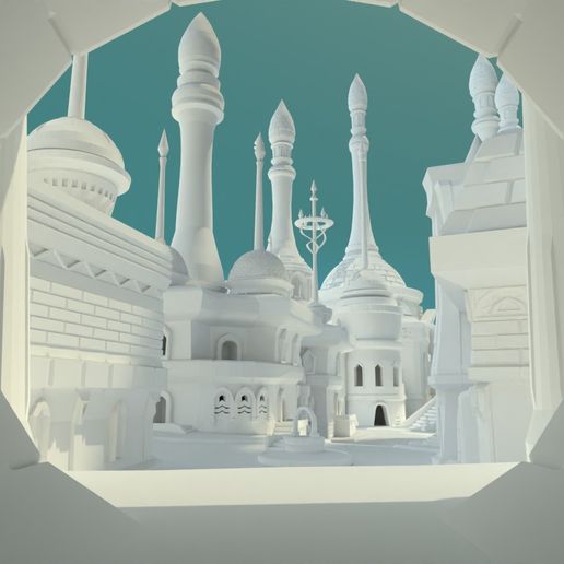 untfghitled.jpg Dalaran WotLK / LEGION  3D display figure