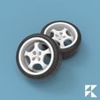 ALUETT_FRONT.jpg Modern wheels - Aluett 61 style - wheel set for model cars and diecast