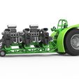 3.jpg Diecast Pulling tractor with 8 engines V8 Scale 1:25
