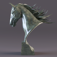 001.png Horse Head Statue
