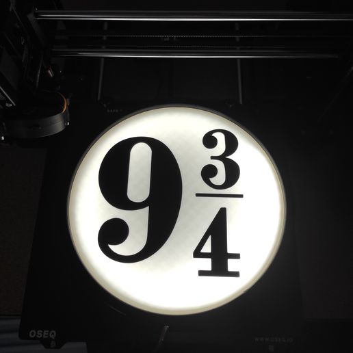 3.jpg LED lamp, Harry Potter, Platform 9 and 3/4
