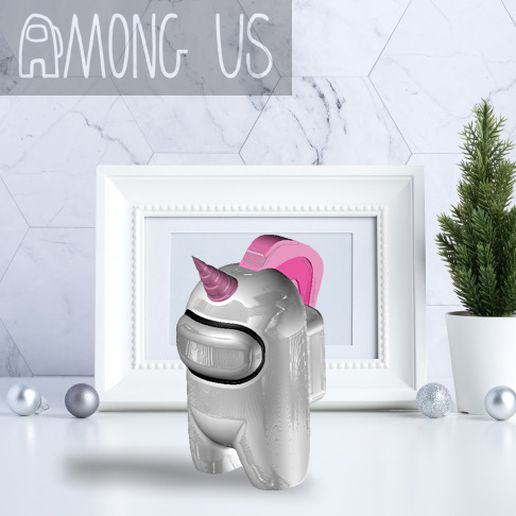 download stl file among us unicorn v2 3d printable object cults