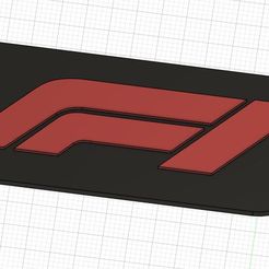 porte-clés-F1.jpg Free STL file F1 key ring・3D printing template to download, Teyxes