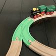 brio_train_track_double_curve_splitter_6.jpg Carrilho - Separador de Curvas Duplo - Compatível com BRIO e Outros