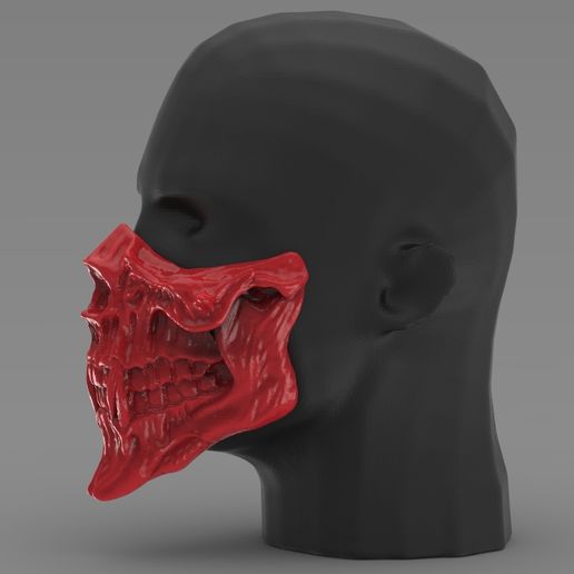 untitled.92.jpg STL file Demon Mask (Covid19)・3D print object to download, freeclimbingbo