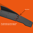 ALTERNATIVE.png Universal 50CM Length Car Side Splitter For Audi BMW E90 For VW Golf 5 6