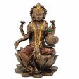 20200920_110811.jpg Lakshmi - Goddess of Fortune, on a Lotus