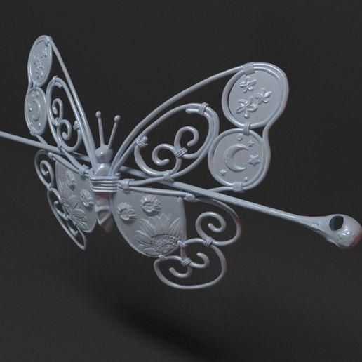 Hair Clip 3D model