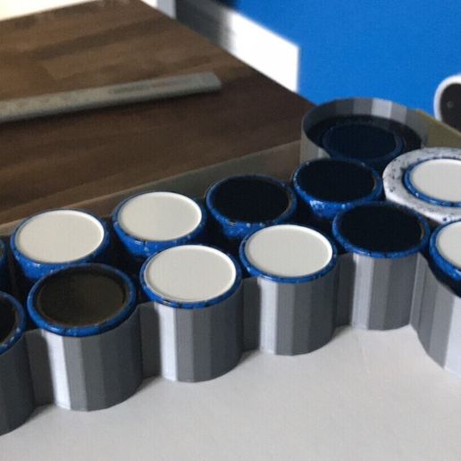 YINSH Case for Game Pieces - 3D model önizlemesi