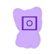 POP CAT BASE.stl Clickers Meme Kitty (3 peças)