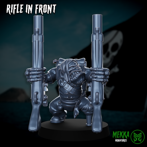 rifle-in-front.png Pacote de Rapaz Orc Pirata