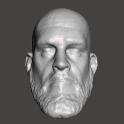 Screenshot-1466.png Файл STL WWE WWF LJN Style Иван Колофф скульптура головы・Дизайн 3D принтера для загрузки