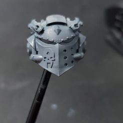 254703977_194251032877889_1054509235446883786_n.jpg STL file Space Wolf Long Fang Thor Primaris Helmet・3D printer model to download