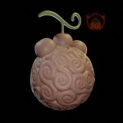 3D file Mera Mera no Mi - メラメラの実 - Devil Fruit 😈・3D printing model to  download・Cults