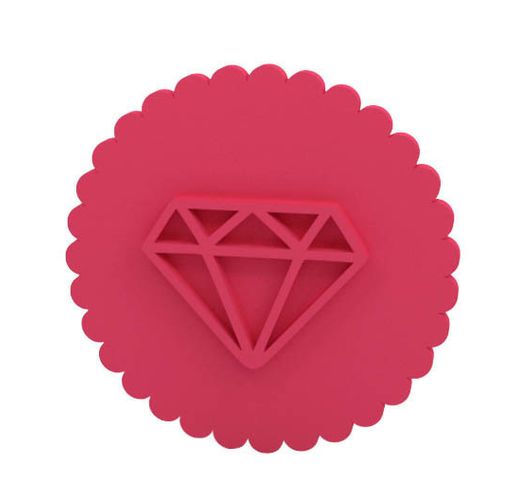 Stamp / Cookie stamp - 3D model önizlemesi