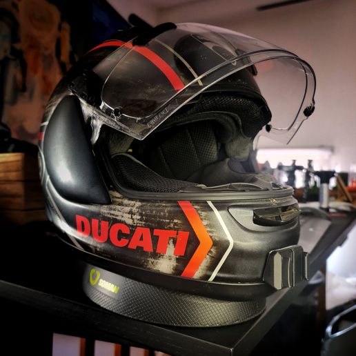 GoPro mount ARAI QUANTUM ST 3D model