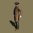 016.jpg Free STL file Cowboy Free・3D printable model to download
