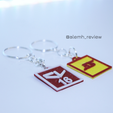 @alemh_review F1 Drivers Logo Keychain