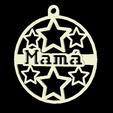 Mamá.png Mum and Dad Christmas Decorations