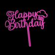 Happy-Birthday-Chef-Hat-v1.png Happy Birthday Chef Theme Cake Topper
