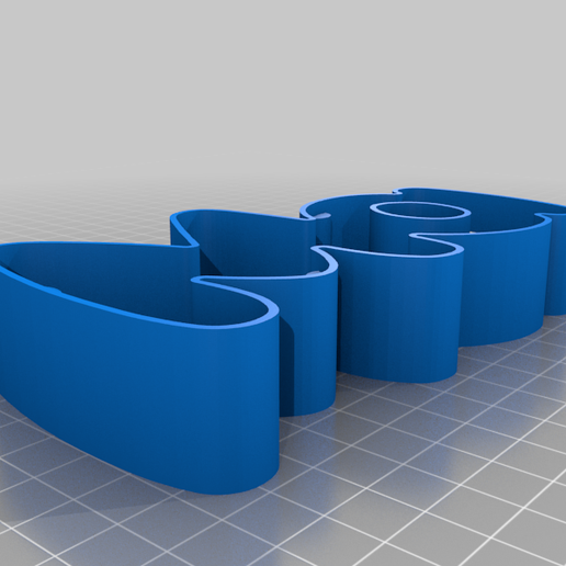 Lighting Sign "Maéva" / Enseigne Lumineuse Maéva 3D model