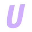 UM.stl STL file Letters and Numbers Indiana Jones Letters and Numbers | Logo・Model to download and 3D print