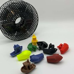 IMG_9407.jpg Free STL file Prusament carousel for your Benchy・3D print model to download